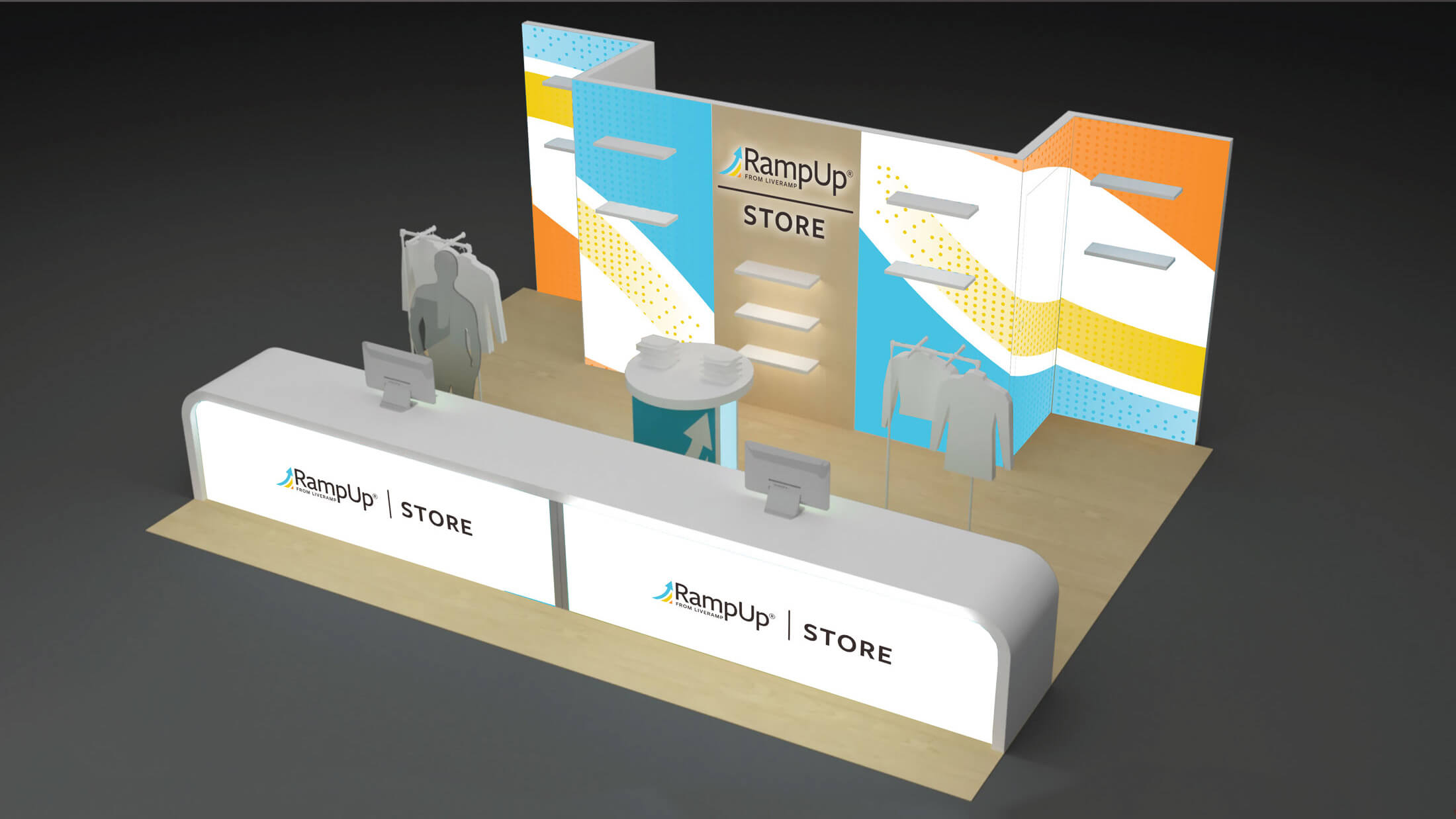 Booth Ramp RampUp Booths | Lyn Peyok
